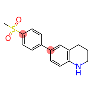 6-[4-(METHYLSULFONYL)PHENYL]-1,2,3,4-TETRAHYDRO QUINOLINE