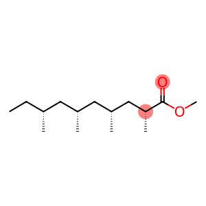 METHYL 2(R), 4(R), 6(R), 8(R)-TETRAMETHYLDECANOATE