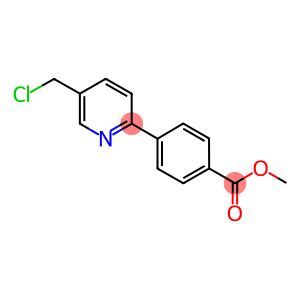 METHYL 4-[5-(CHLOROMETHYL)-2-PYRIDINYL]BENZENECARBOXYLATE