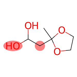 2-(2-METHYL-1,3-DIOXOLAN-2-YL)ETHANE-1,1-DIOL, TECH