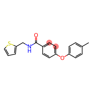 4-(4-methylphenoxy)-N-(2-thienylmethyl)benzenecarboxamide