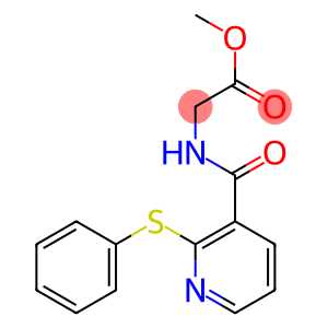 methyl 2-({[2-(phenylthio)-3-pyridyl]carbonyl}amino)acetate