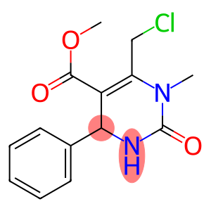 methyl 6-(chloromethyl)-1-methyl-2-oxo-4-phenyl-1,2,3,4-tetrahydropyrimidine-5-carboxylate