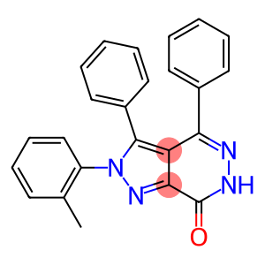 2-(2-methylphenyl)-3,4-diphenyl-2,6-dihydro-7H-pyrazolo[3,4-d]pyridazin-7-one