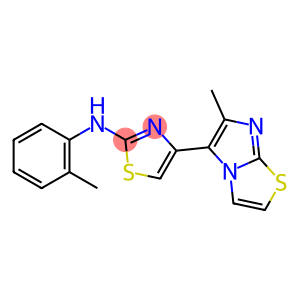 4-(6-methylimidazo[2,1-b][1,3]thiazol-5-yl)-N-(2-methylphenyl)-1,3-thiazol-2-amine