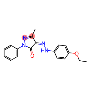 3-methyl-1-phenyl-1H-pyrazole-4,5-dione 4-[N-(4-ethoxyphenyl)hydrazone]