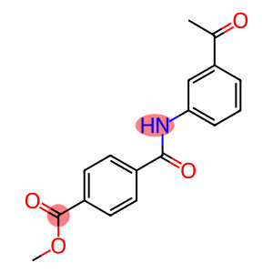 methyl 4-[(3-acetylanilino)carbonyl]benzoate