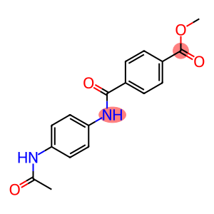 methyl 4-{[4-(acetylamino)anilino]carbonyl}benzoate