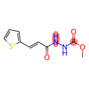 methyl 2-[(E)-3-(2-thienyl)-2-propenoyl]-1-hydrazinecarboxylate