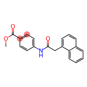 methyl 4-{[2-(1-naphthyl)acetyl]amino}benzoate