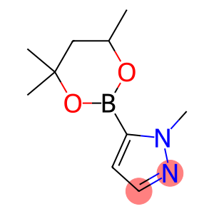 1-Methyl-5-(4,4,6-trimethyl-1,3,2-dioxaborinan-2-yl)-1H-pyrazole