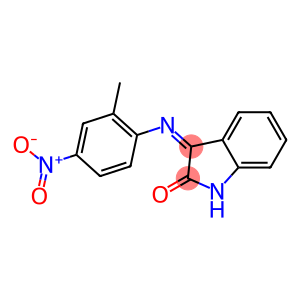 3-[(2-methyl-4-nitrophenyl)imino]-1H-indol-2-one