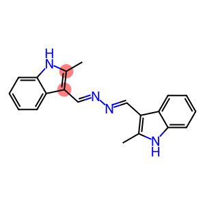 2-methyl-1H-indole-3-carbaldehyde N-[(E)-(2-methyl-1H-indol-3-yl)methylidene]hydrazone