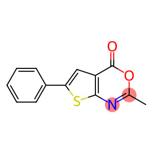 2-甲基-6-苯基-4H-噻吩[2,3-D][1,3]氧嗪-4-酮