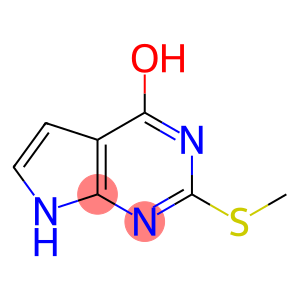 2-Methylsulfanyl-7h-pyrrolo[2,3-d]pyrimidin-4-ol ,97%