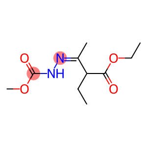 methyl 2-[(Z)-2-(ethoxycarbonyl)-1-methylbutylidene]-1-hydrazinecarboxylate