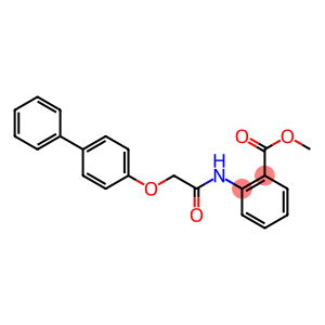 methyl 2-{[2-([1,1'-biphenyl]-4-yloxy)acetyl]amino}benzoate