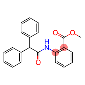 methyl 2-[(2,2-diphenylacetyl)amino]benzoate