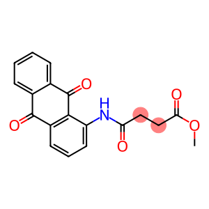 methyl 4-[(9,10-dioxo-9,10-dihydro-1-anthracenyl)amino]-4-oxobutanoate