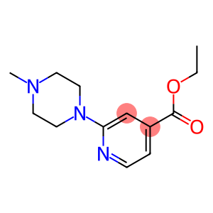 2-(4-METHYL-1-PIPERAZINYL)-4-PYRIDINECARBOXYLIC ACID ETHYL ESTER