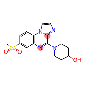 1-[7-(METHYLSULFONYL)IMIDAZO[1,2-A]QUINOXALIN-4-YL]PIPERIDIN-4-OL