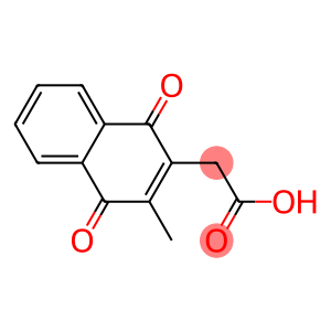 (3-METHYL-1,4-DIOXO-1,4-DIHYDRO-2-NAPHTHYL)ACETICACID