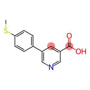 5-[4-(METHYLSULFANYL)PHENYL]NICOTINIC ACID