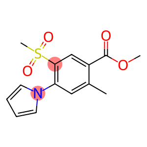 METHYL-2-METHYL-5-METHYLSULFONYL-4-(1-PYRROLYL)BENZOATE