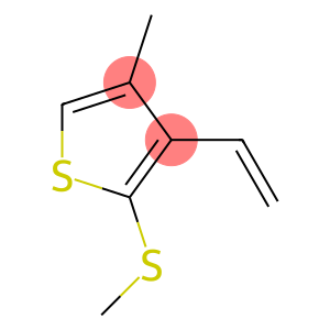 3-METHYL-5-METHYLSULFANYL-4-VINYLTHIOPHENE-