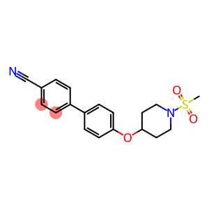 4'-([1-(METHYLSULFONYL)PIPERIDIN-4-YL]OXY)BIPHENYL-4-CARBONITRILE