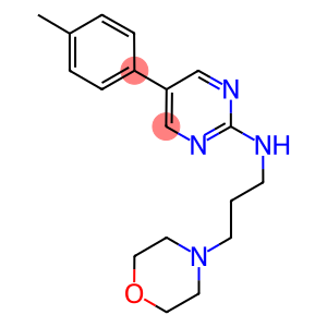 5-(4-METHYLPHENYL)-N-(3-MORPHOLIN-4-YLPROPYL)PYRIMIDIN-2-AMINE