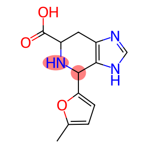 4-(5-METHYL-FURAN-2-YL)-4,5,6,7-TETRAHYDRO-3H-IMIDAZO[4,5-C]PYRIDINE-6-CARBOXYLIC ACID