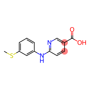 6-{[3-(methylsulfanyl)phenyl]amino}pyridine-3-carboxylic acid