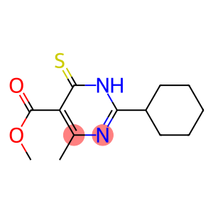 methyl 2-cyclohexyl-4-methyl-6-thioxo-1,6-dihydropyrimidine-5-carboxylate