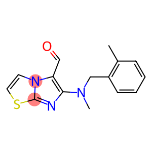 6-[methyl(2-methylbenzyl)amino]imidazo[2,1-b][1,3]thiazole-5-carbaldehyde