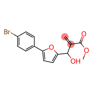 methyl 2-{[5-(4-bromophenyl)furan-2-yl](hydroxy)methyl}prop-2-enoate