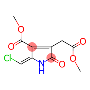 METHYL 2-(CHLOROMETHYLIDENE)-4-(2-METHOXY-2-OXOETHYL)-5-OXO-2,5-DIHYDRO-1H-PYRROLE-3-CARBOXYLATE