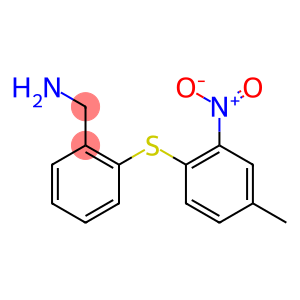 2-(4-METHYL-2-NITRO-PHENYLSULFANYL)-BENZYLAMINE