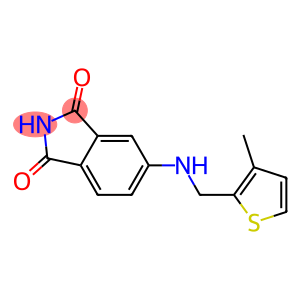 5-{[(3-methylthiophen-2-yl)methyl]amino}-2,3-dihydro-1H-isoindole-1,3-dione