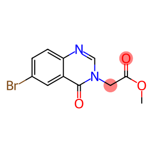 methyl (6-bromo-4-oxoquinazolin-3(4H)-yl)acetate