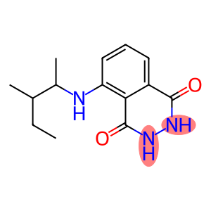 5-[(3-methylpentan-2-yl)amino]-1,2,3,4-tetrahydrophthalazine-1,4-dione