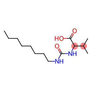 3-methyl-2-[(octylcarbamoyl)amino]butanoic acid