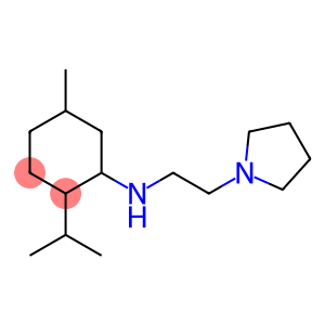 5-methyl-2-(propan-2-yl)-N-[2-(pyrrolidin-1-yl)ethyl]cyclohexan-1-amine