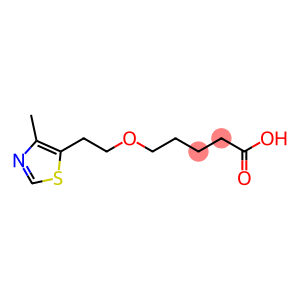 5-[2-(4-methyl-1,3-thiazol-5-yl)ethoxy]pentanoic acid