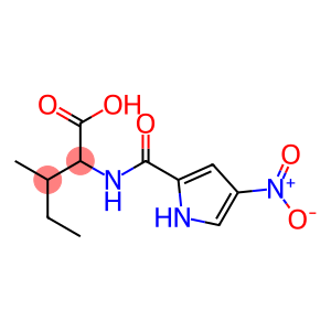 3-methyl-2-{[(4-nitro-1H-pyrrol-2-yl)carbonyl]amino}pentanoic acid