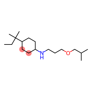 4-(2-methylbutan-2-yl)-N-[3-(2-methylpropoxy)propyl]cyclohexan-1-amine