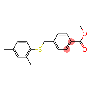 methyl 4-{[(2,4-dimethylphenyl)sulfanyl]methyl}benzoate