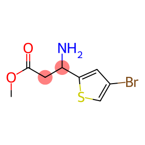 methyl 3-amino-3-(4-bromothiophen-2-yl)propanoate