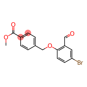 methyl 4-(4-bromo-2-formylphenoxymethyl)benzoate