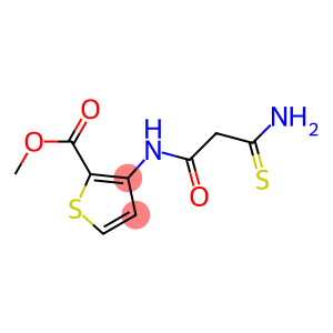 methyl 3-(2-carbamothioylacetamido)thiophene-2-carboxylate